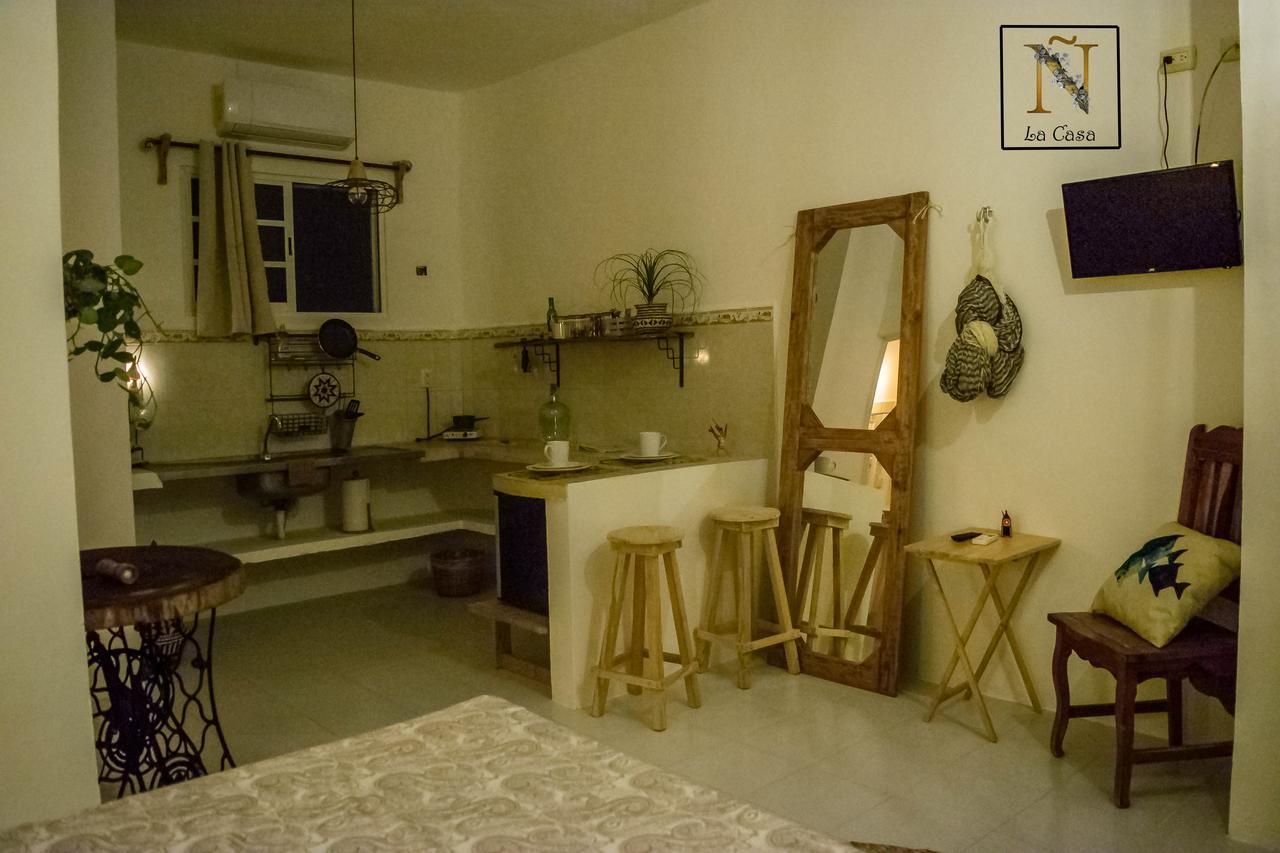 La Casa De Nana Lägenhet Isla Holbox Exteriör bild